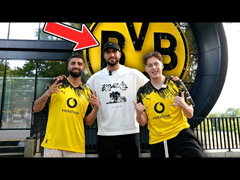 Jordan & Semih MEET EMRE CAN (Dortmund player)