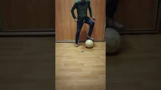 Тренування вдома на карантині, футболіст вихованець Сергеєва Л.В.