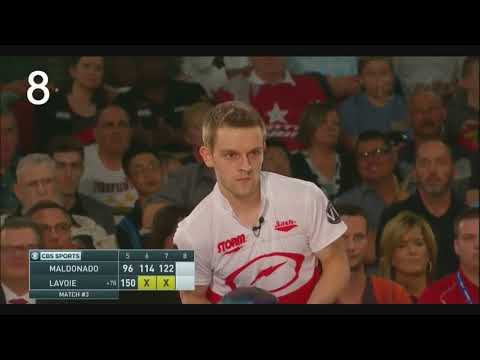 2016 U S Open Bowling Final Televised 300 game of Francois Lavoie