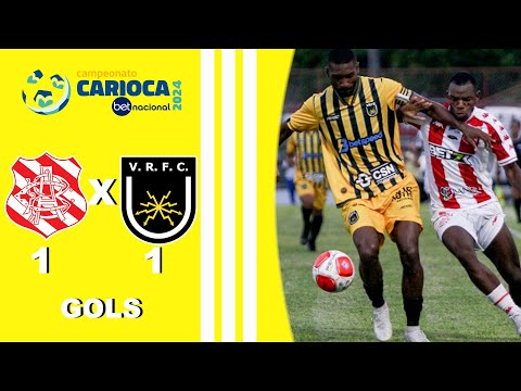 BANGU 1X1 VOLTA REDONDA - CARIOCÃO 2024 - TAÇA GUANABARA - 7ª RODADA