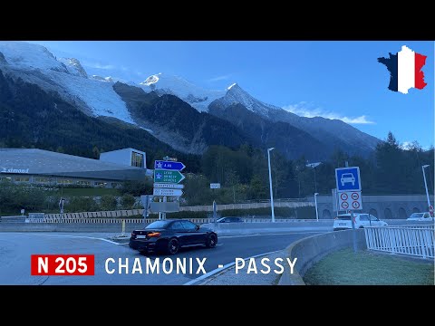 France (F): N205 Chamonix - Passy