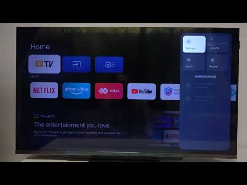 How To Enable & Disable High Contrast Text On Metz Google TV