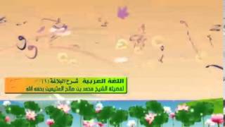 صورة الشرح الأول للبلاغة للشيخ ابن عثيمين 24