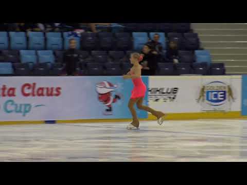 2017 Santa Claus Cup : Denisa CIMLOVÁ(CZE) - FS JUNIOR LADIES, Short program