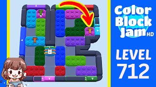 Soluzione del Livello 712 di Color Block Jam