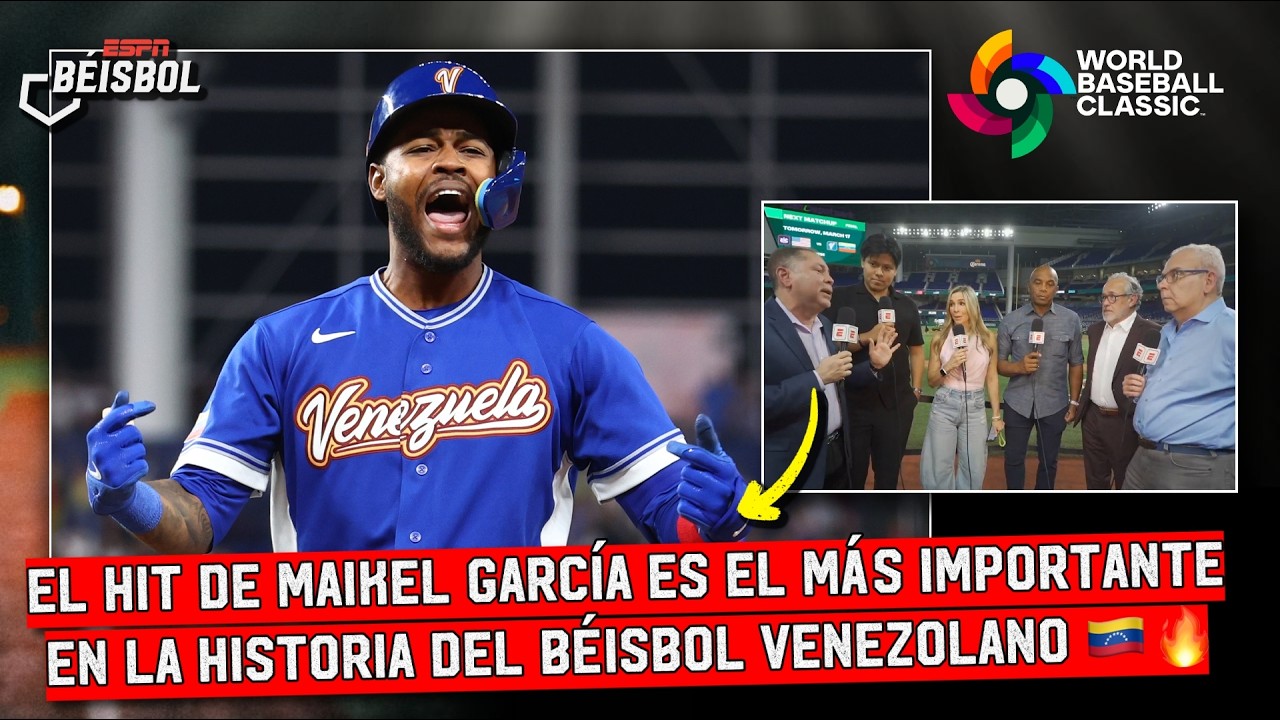 MAIKEL GARCÍA es el MVP de VENEZUELA en el CLÁSICO MUNDIAL rumbo a LA FINAL | ESPN Beisbol
