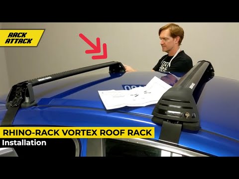 Rhino-Rack Vortex Aero Base Roof Rack For Bare Roof Overview + Install