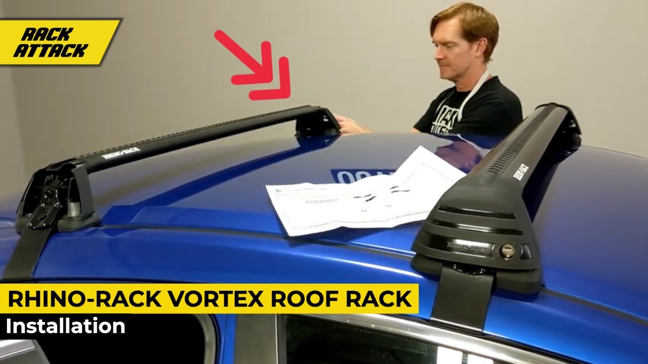 Watch video Rhino-Rack Vortex Aero Base Roof Rack For Bare Roof Overview + Install Now Rhino-Rack Vortex Aero Base Roof Rack For Bare Roof Overview + Install