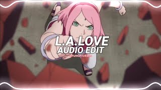 l.a.love - fergie [edit audio]