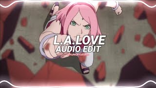 l.a.love - fergie [edit audio]
