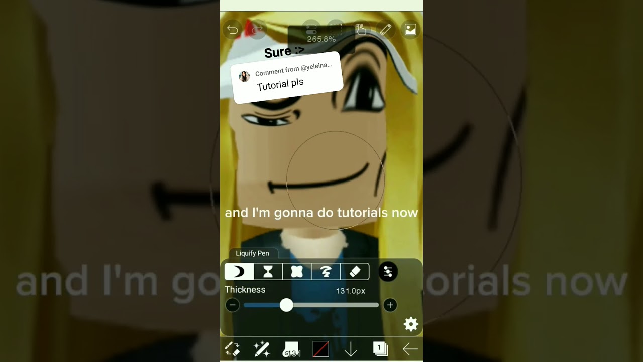 #roblox #capcut tutorial  ibis paint x