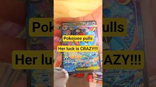 Pokejoee #ep47! Couch Pulls - Her luck is CRAZY!!! #pokemontcg #pokemon #chaosrising #pokemoncards