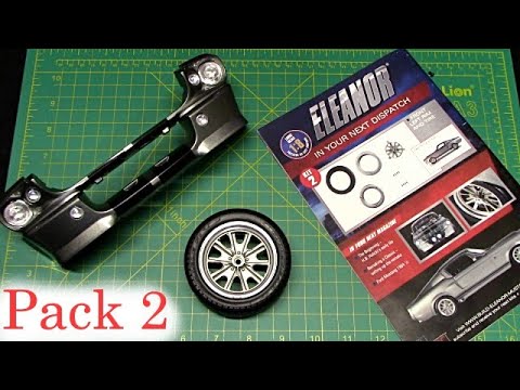 Eleanor Build Kit Pack 2! Fanhome Gone in 60 Seconds 1967 Shelby Mustang GT500