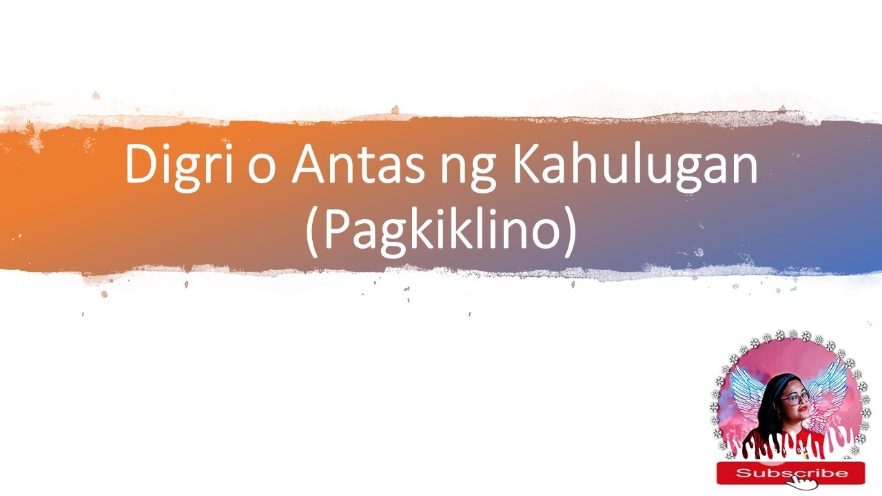 Putar video Digri o Antas ng Kahulugan | Pagkiklino | Filipino 7 sekarang Digri o Antas ng Kahulugan | Pagkiklino | Filipino 7