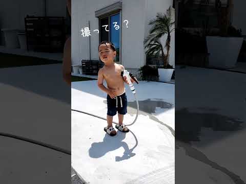 屋外用シャワー 2022 スラット付き