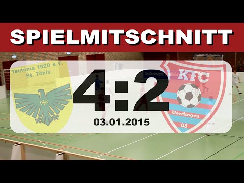 Spielmitschnitt: Teutonia St. Tönis - KFC Uerdingen (03.01.2015)