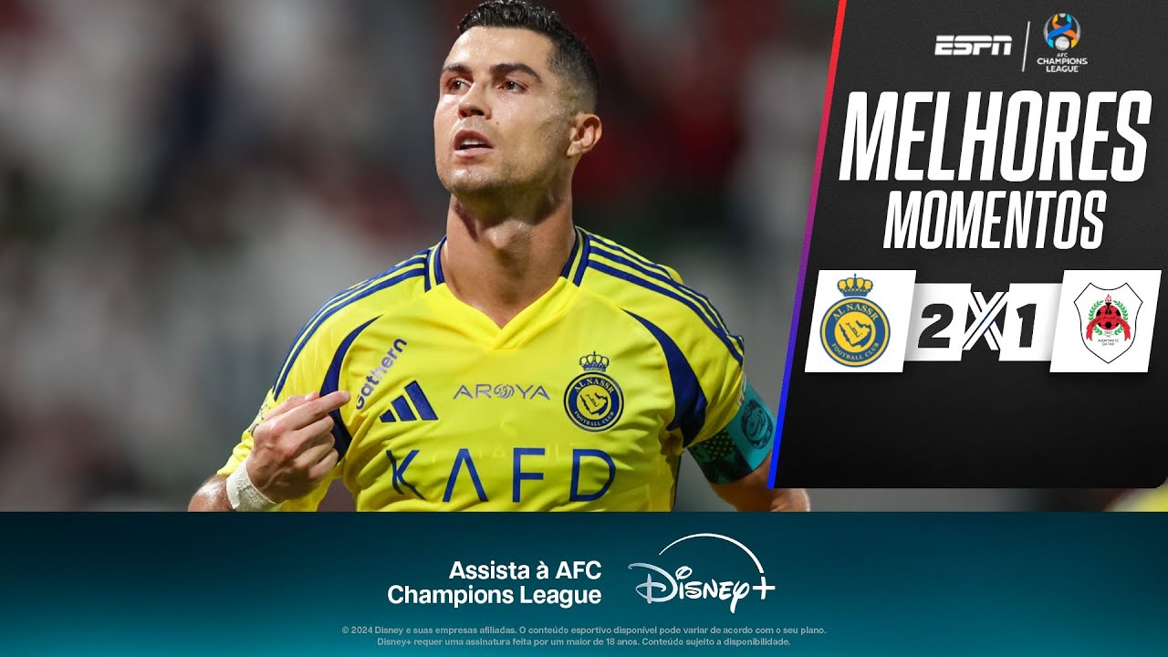 Cristiano Ronaldo faz GOLAÇO, e Al Nassr vence time de Róger Guedes por 2 a 1 | Melhores momentos