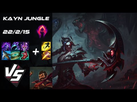 JUNGLE Kayn vs Graves - NA Master Patch 14.10