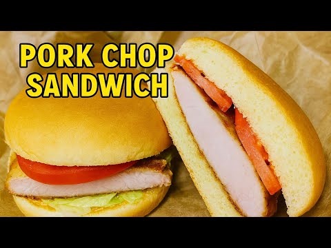 How To Make Fried Pork Chop Sandwich | Quick & Easy Recipes