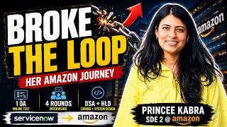 Non-IIT to Amazon SDE2 | She Did It While Working 9-5 Thumbnail