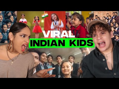 Latinos react to Indian Kids that went viral for their SINGING!
