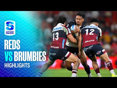 HIGHLIGHTS | Queensland Reds v ACT Brumbies | Round 9, 2025