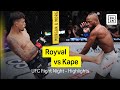 Brandon Royval Vs Manel Kape UFC Fight Night DAZN Highlights