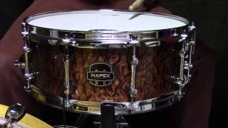 Video thumbnail for Mapex Armory Dillinger 14x5.5 Maple Snare Drum by Scott's Drum Center