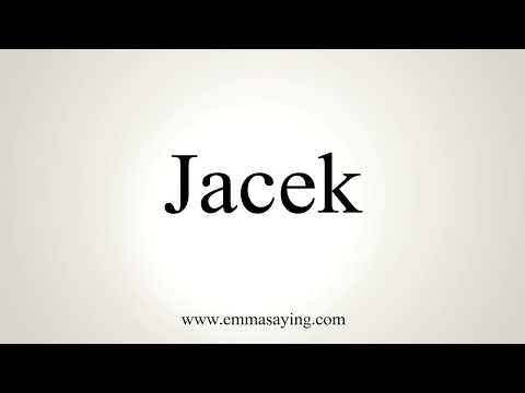 How To Pronounce Jacek