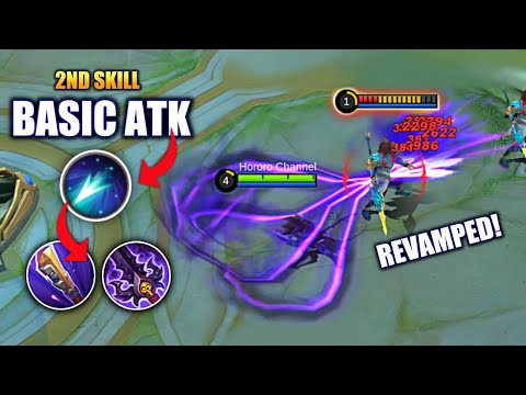 NEW HELCURT REVAMPED 2ND SKILL IS NOW BASIC ATTACK | MOBILE LEGENDS