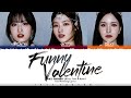 MISAMO - 'Funny Valentine' Lyrics [Color Coded_Kan_Rom_Eng]
