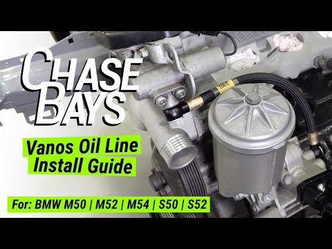 Vanos Oil Line for BMW M50 | M52 | M54 | S50 | S52 Install Guide