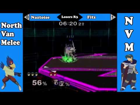NVM #3 - Loser Gets 9th - Naztoise (Black Marth) vs Fitz (Red Marth)