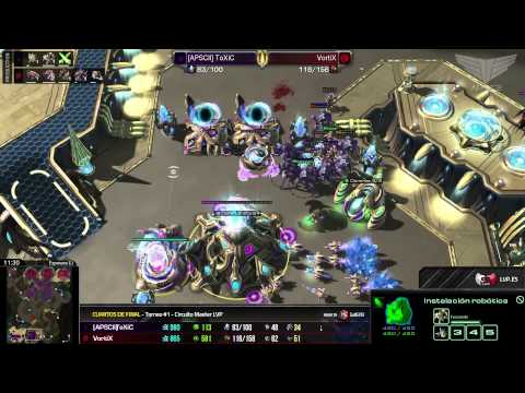 #RoadtoGamergy 1 - Cuartos - VortiX vs Toxic  (ZvP) - Bo3