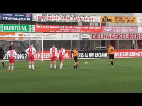 28 jan 2017 IJsselmeervogels O15-1 - VV De Meern O15-1 vr 1-1 Doelpunt Naoufi (1-1)