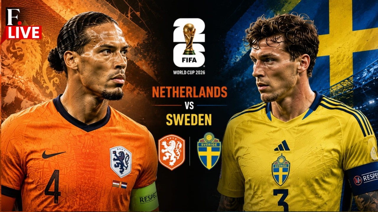 🔴 Netherlands vs Sweden | FIFA World Cup 2026 LIVE | Group F Clash Minutes From Kick Off