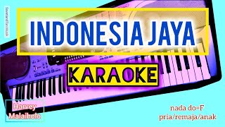 Download lagu INDONESIA JAYA Karaoke (nada pria/anak/remaja, do=F) Harvey Malaiholo mp3