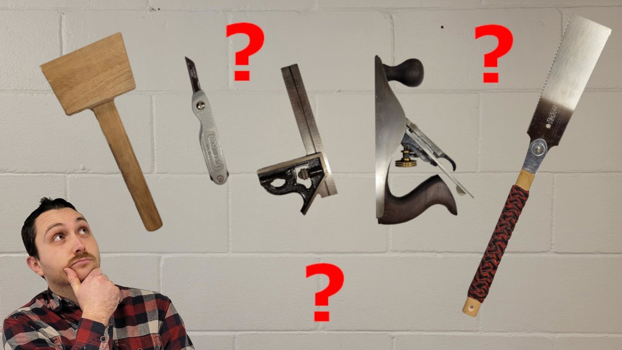 Beginner Woodworkers Only Need 9 Tools to Start!