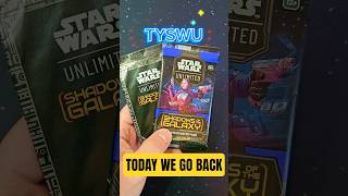 Old but Good Star Wars Unlimited Pack Opening #starwars #mandalorian #tcg #boosterpack #movie #swu