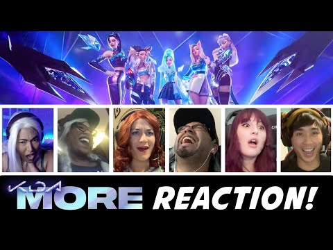 Nerds of the Many Reacts to K/DA - MORE ft Madison Beer, (G)I-DLE, Lexie Liu, Jaira Burns, Seraphine