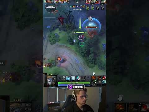 Topson on Tusk using his Skills like a GOD! Dota 2 #dota2