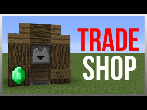 Minecraft 1.12: Redstone Tutorial - Best Trading System!