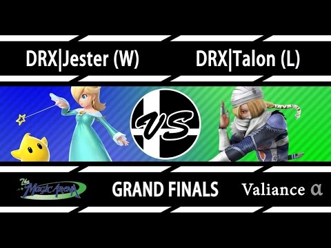 Valiance α- DRX Talon (Sheik) vs DRX Jester (Rosalina, Cloud) - GFs - Smash 4 - Wii U