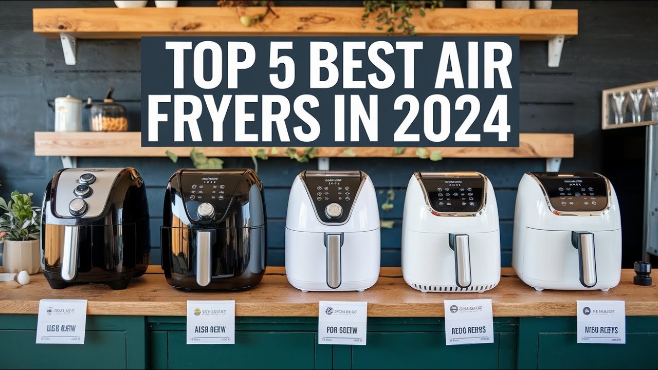 Top 5 Best Air Fryers In 2024