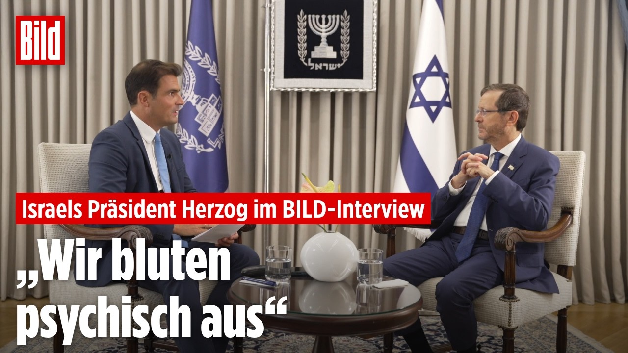 WARNUNG AUS JERUSALEM: Israel-Präsident Herzog sieht Welt nach Terrorfall am Rand einer Katastrophe