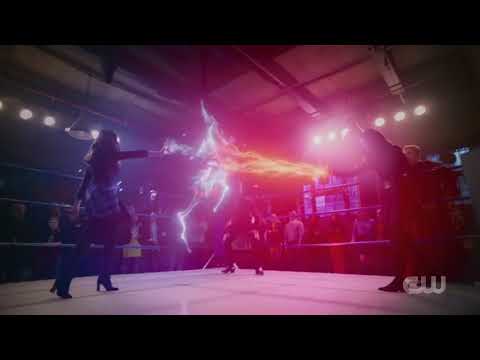 Legacies Hope and Josie fight Lizzie saves hope