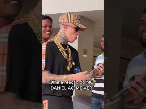 REAÇÃO DO MC DANIEL AO VER O MC GABZIN 💜