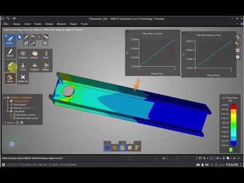 ANSYS Discovery Live for Parametric Structural Analysis