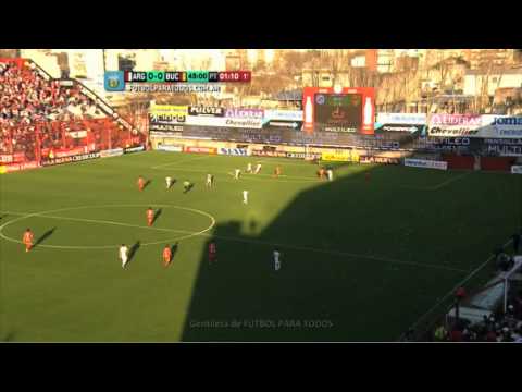 Atajada de Gabbarini. Argentinos 0 - Boca Unidos 0. Fecha 1. B Nacional. Fútbol Para Todos