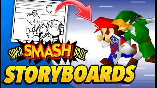 Sakurai's Lost Smash 64 Storyboards Discovered!